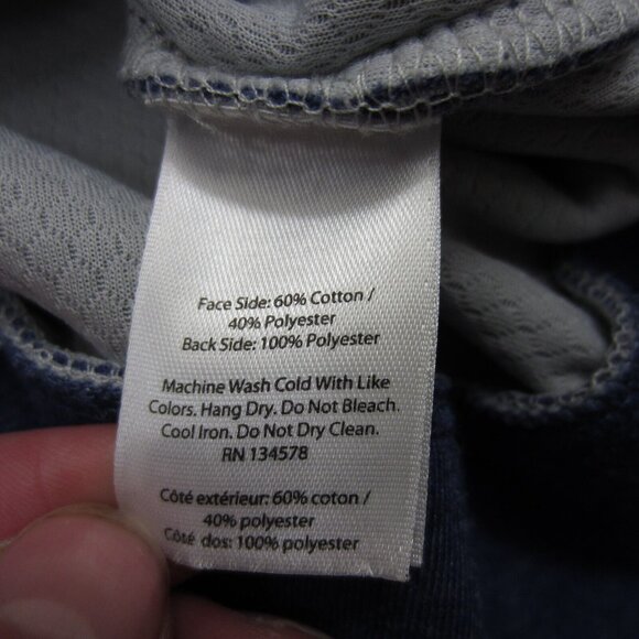 Vineyard Vines Hoodie Mens Small Blue Full Zip Removable Hood Jacket - Picture 7 of 10